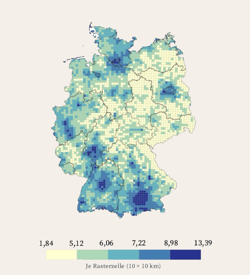 German rent map